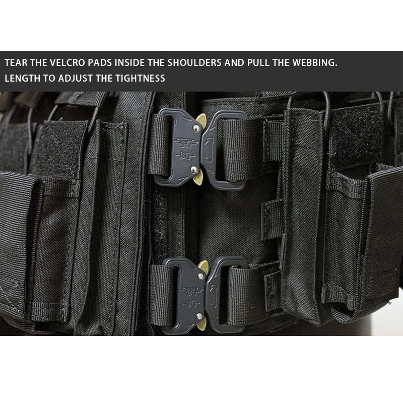 YAKEDA 8280 Tactical Vest - Hunting Tactical Vest - Outdoor Tactical - Full-coverage Vest