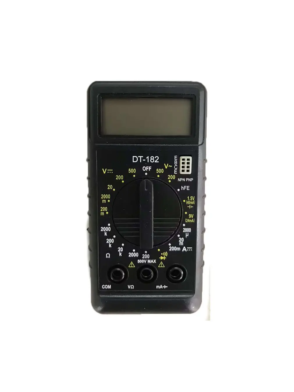 Цифровой мини-мультиметр DT-182, Ручной Карманный вольтметр, амперметр, Измеритель постоянного/переменного тока, диодный триодный