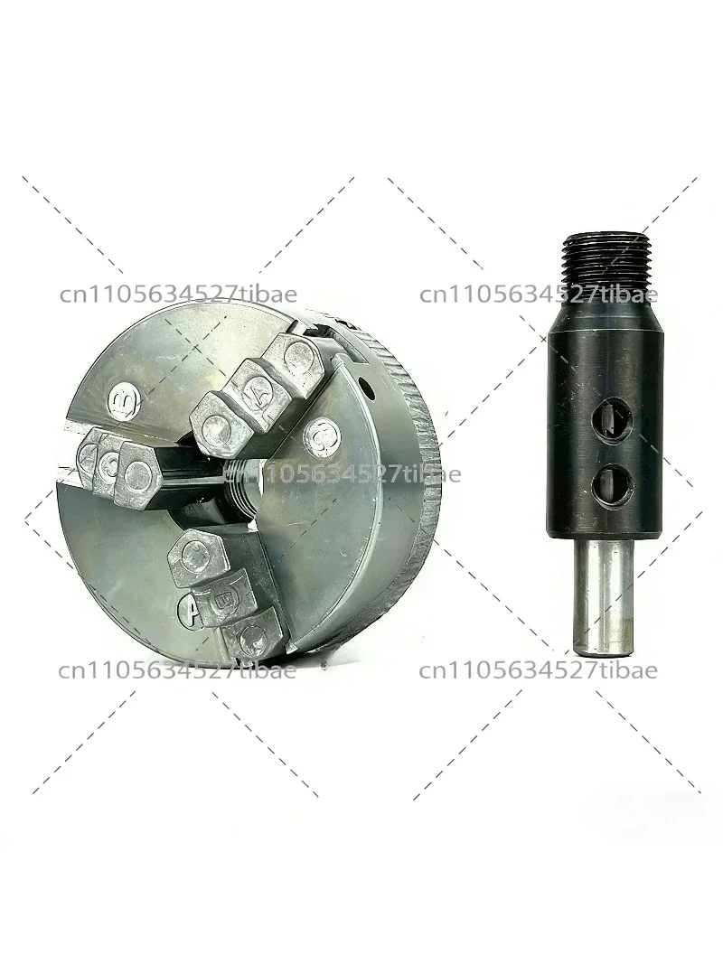 50Mm Metal Three-Jaw Chuck Micro Machine Tool Accessories Special Six-In-One Lathe Accessory for Precision Work