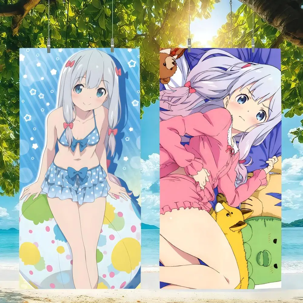 Anime Character Izumi Sagiri Towel Microfiber beach towel, quick-dry, sand-free, ultra-fine fiber, super soft.