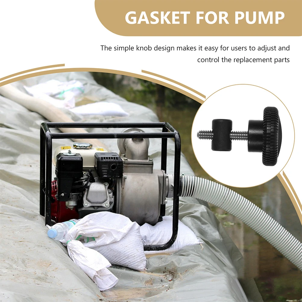 

2Pcs Pool Pump Nut Knob Swivel Replacement Part Sturdy Steel ABS for Reliable Pump Performance Swivel Nut