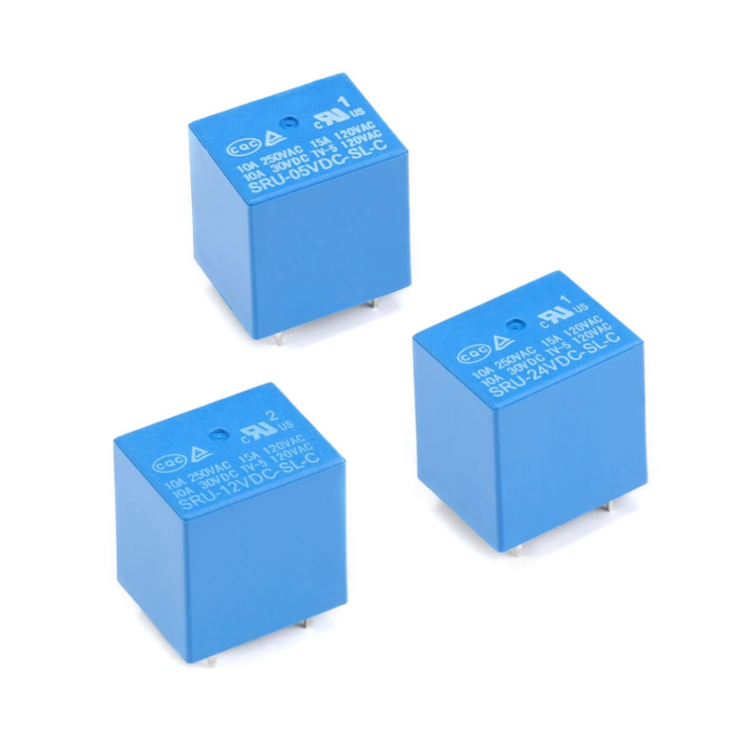 Relay SRU-05V/12V/24VDC-SL-C 5-Pin 10A Group Conversion 22F Relay