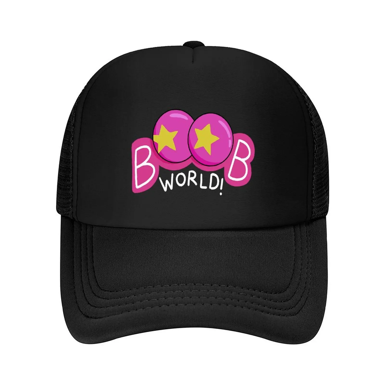 

BOOB WORLD Baseball Cap black Golf Cap hats for men birthday Mens Caps Women's