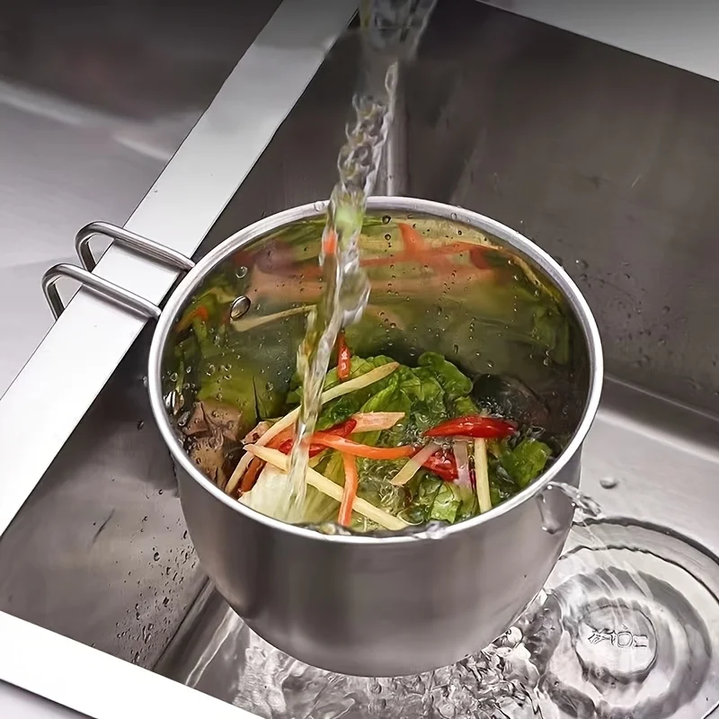 

Фильтр для раковины из нержавеющей стали 410 — сверхмощный, нержавеющий, подходит для большинства кухонь. Легко очищаемый пищевой ловец.