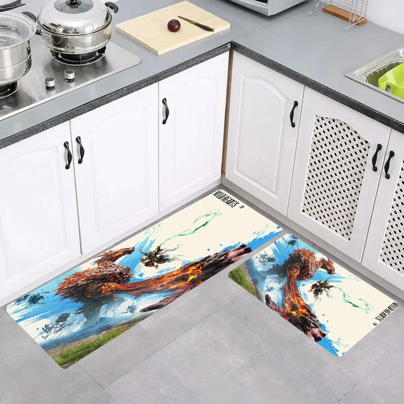 Home Game WILD HEARTS House Entrance Mat Kitchen Rug Rugs Balcony Carpets Room Mats Foot Carpet Doormat Door Bathroom Bath Floor