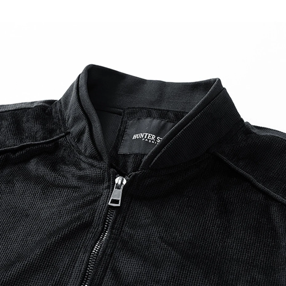 Spring Autumn Suede Varsity Jacket Men Fashion Casual Solid Color Baseball Jacket Male O-neck Jackets