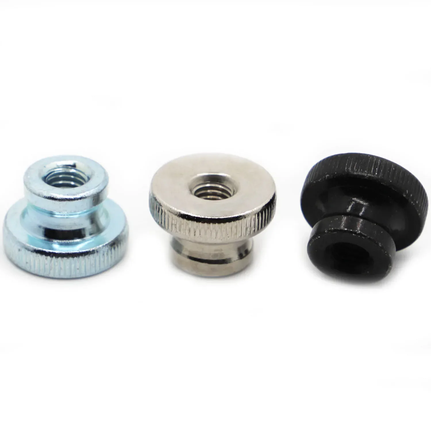 M3 M4 M5 M6 M8 M10 DIN466B GB806 Galvanized Knurled Thumb Nut Iinstrument Hand Tighten Nut 3D Printers Parts Curtain Wall