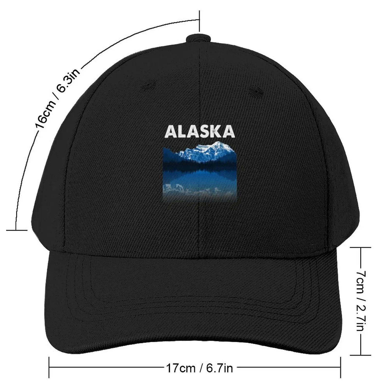 Alaska Wilderness Funny Alaskan Baseball Cap fishing hat derby hat Christmas Hat Golf Cap Women's Beach Outlet 2025 Men's