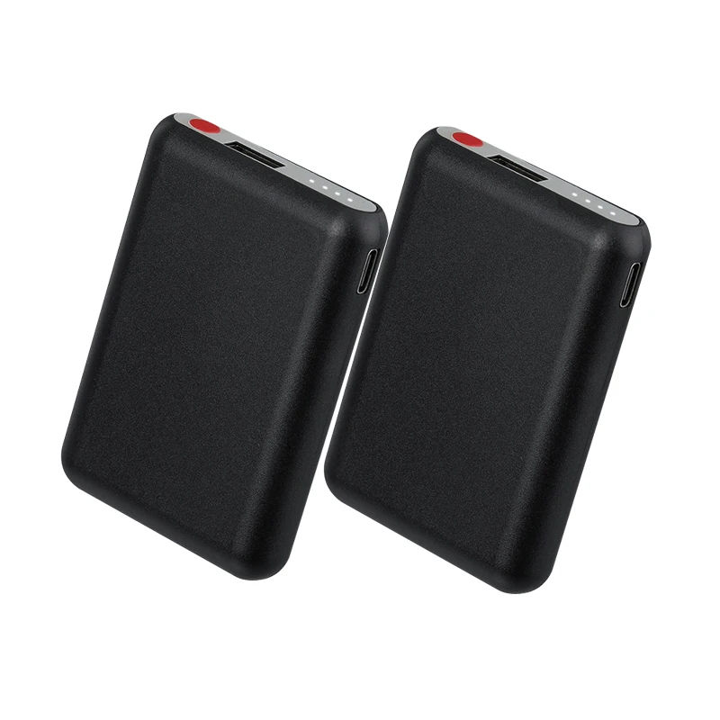 5V 5000mAh Verwarmde Handschoenen Batterij Lithium Polymeer Oplaadbare Batterijen voor Winter Warme Handschoenen Kleding Hoed Oplader Power Bank