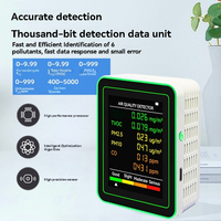 6In1 MT26CO Air Quality Tester Quick Detection Air Quality Semiconductor TVOC Sensor High Accuracy TVOC Carbon Dioxide Detector