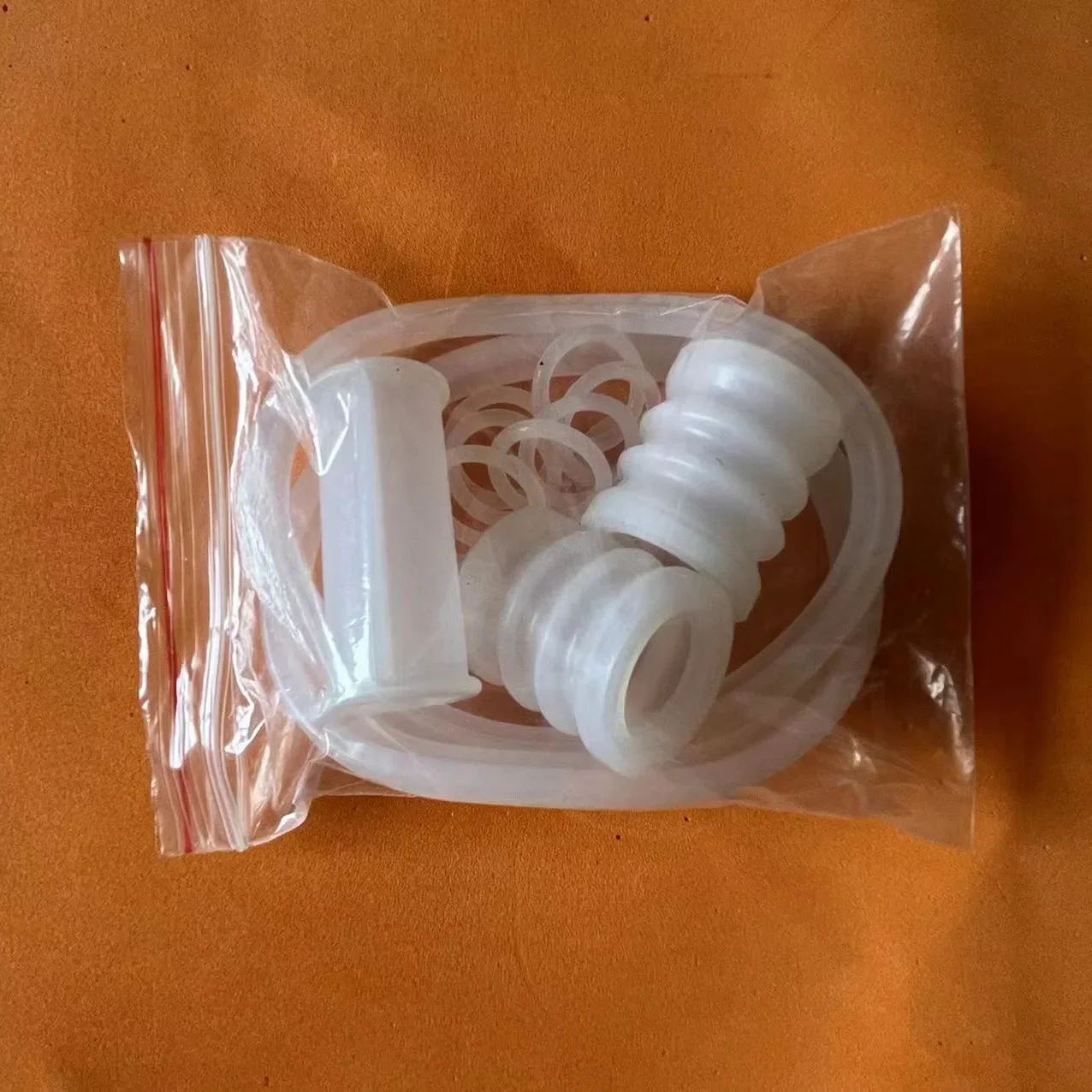 15PCS For Vevor Ice Cream Makers Silicone Seal Rings Tube Components Of YKF Soft Serve Ice Cream Machines Parts