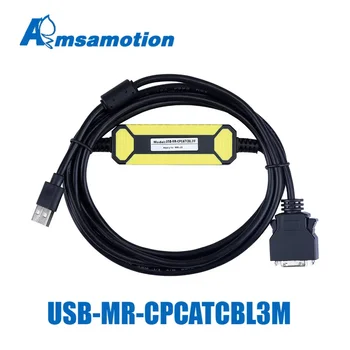 USB-MR-CPCATCBL3M Geschikt Voor Mitsubishi Melsec Servo Drive MR-J2S MR-J2 Debugging Kabel Usb Naar Rs232 Adapter