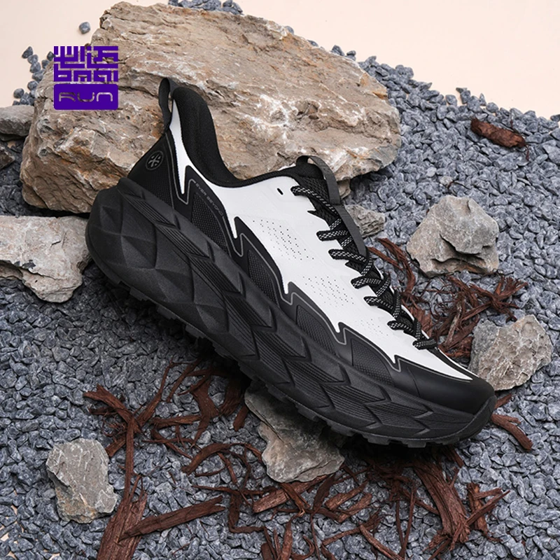 

BMAI Breathable Trail Running Shoes Cushion Jogging Men's Sports Shoes Lace-up Sneakers for Women Luxury Designer Men Trainers