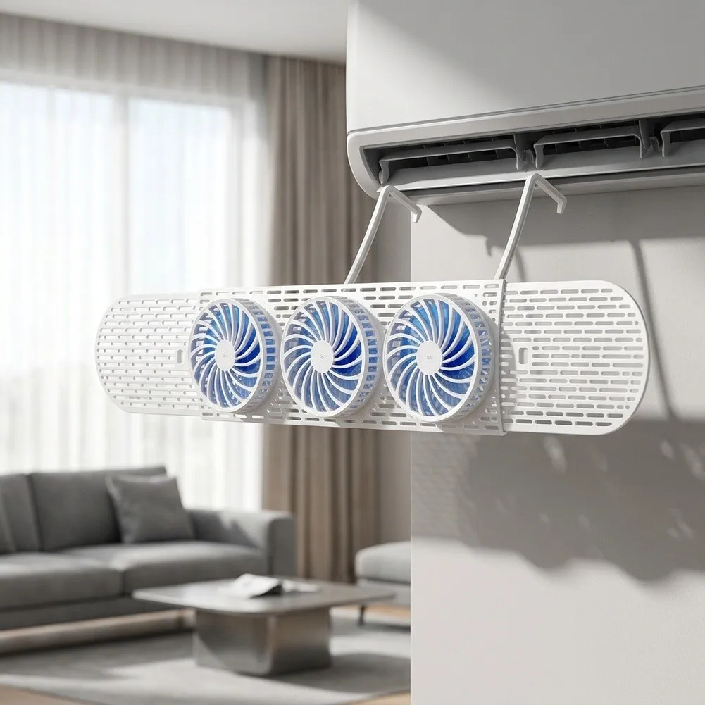Air Conditioning Wind Anti Direct Blowing Scalable Adjustable Wind Guide Cover Outlet Baffle Telescopic AC Wind Deflector