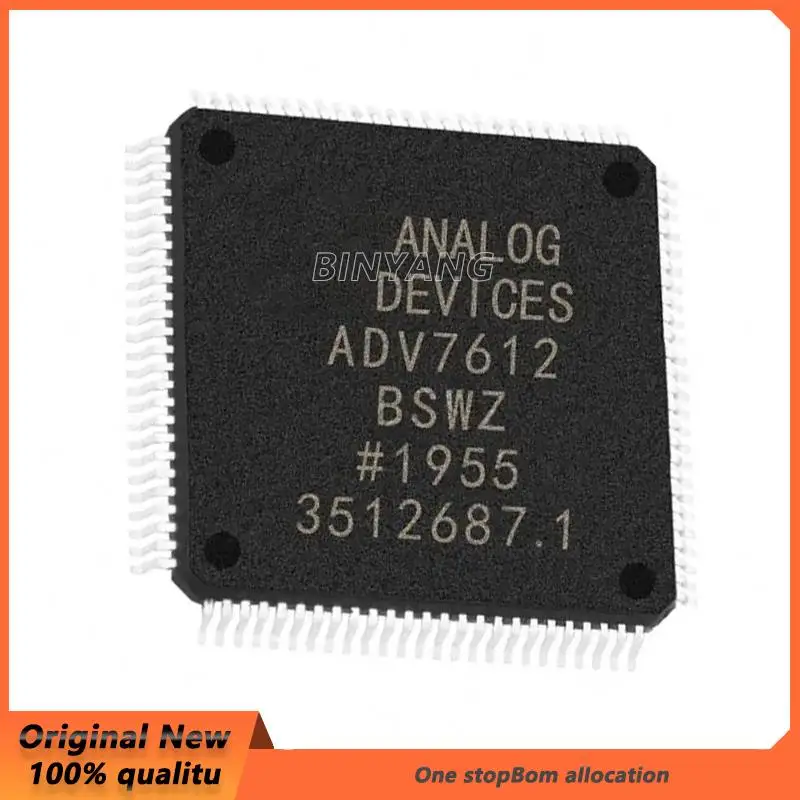 5pcs/lots ADV7612BSWZ ADV7612BSW ADV7612 QFP-100 New Original