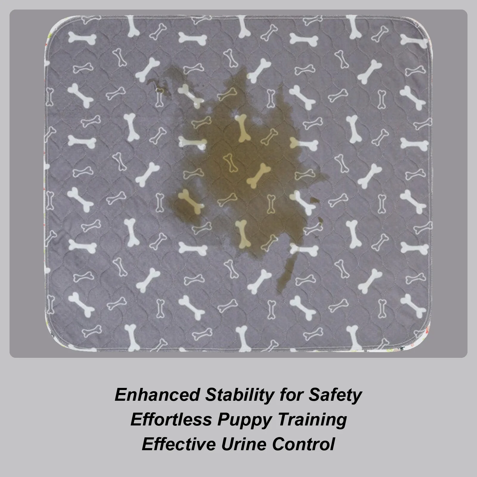 Pee Pads for Dogs Fast Absorbent Pet Training Mat Washable Puppy Pads for Cats Potty Training Home Travel Playpen Crate Training
