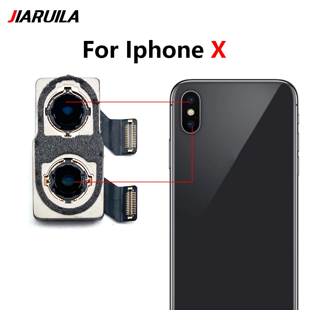 Front Rear Back Camera For IPhone 7 8 Plus X XR XS Max Main Facing Frontal Camera Module Flex Replacement