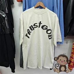 Kanye west men's T-shirt Graphic Print Streetwear Oversize Fit Soft Cotton Casual Summer Tee