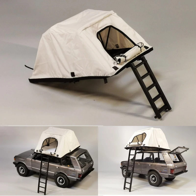 

1/10 1/8 Simulation Roof Folding Tent Decorate for Crawler Car Traxxas TRX4 Defender Bronco AXIAL SCX10 90046 RC4WD D90 Cherokee