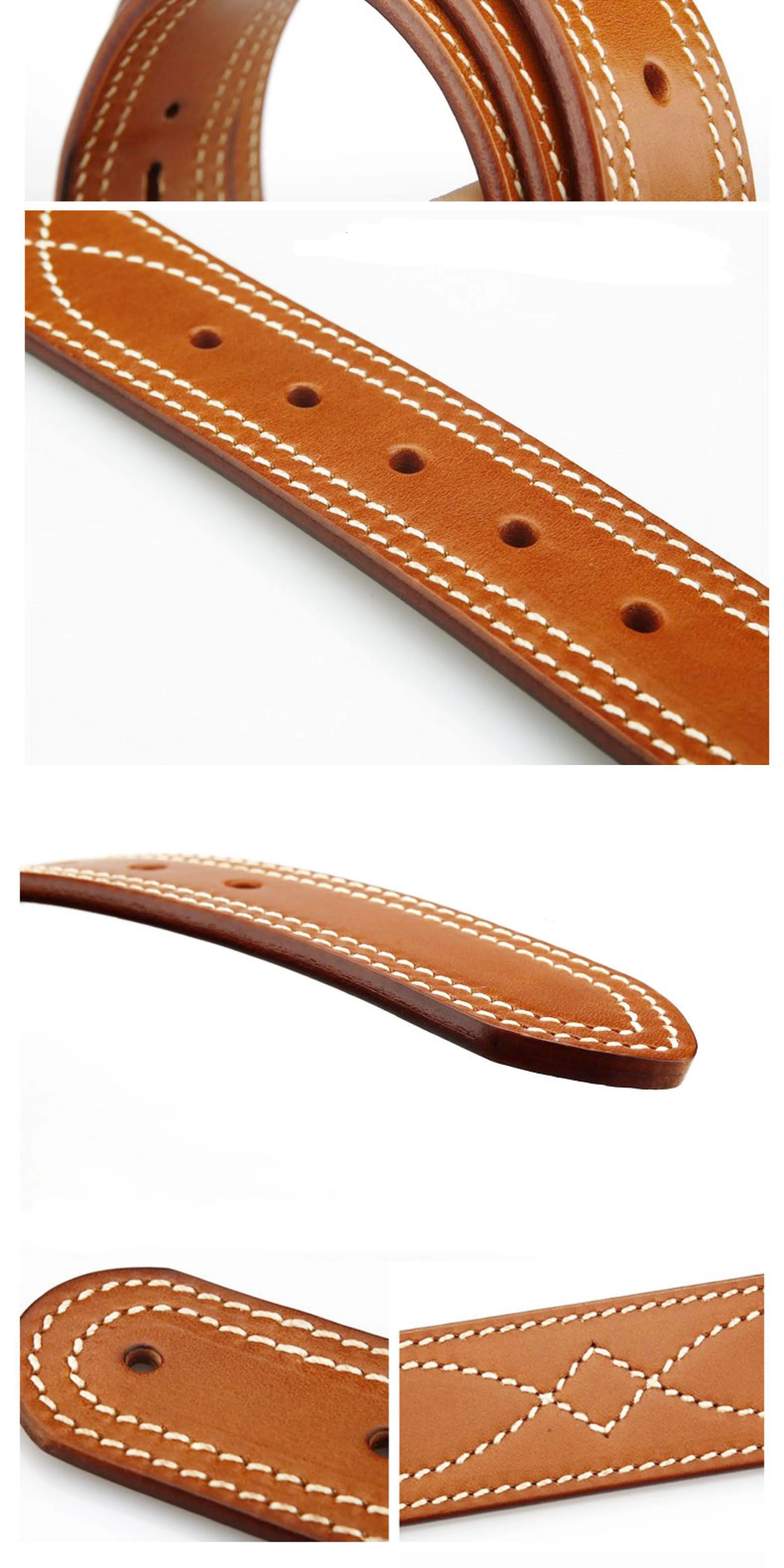 Gal SB6 Handgefertigter Doppellagiger Genähter Gürtel Herren Gürtel aus Rindsleder Taktischer Gürtel Outdoor Seal SB3 – Detail 6