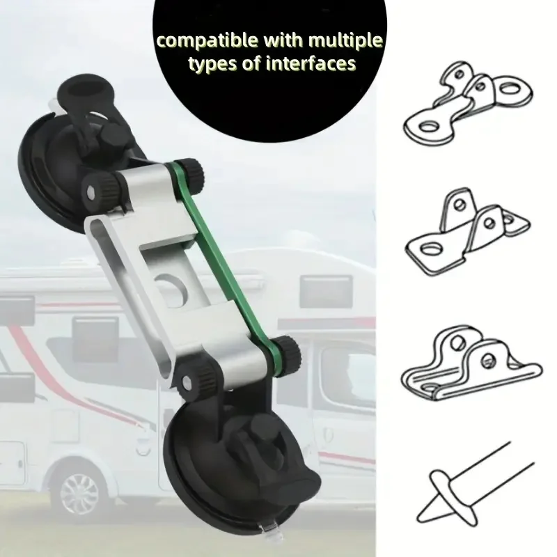 

1pc RV Sunshade Pole Suction Cup Bracket RV Sunshade Canopy Support Suction Cup For Motorhome Caravan Camper Van RV Accessories