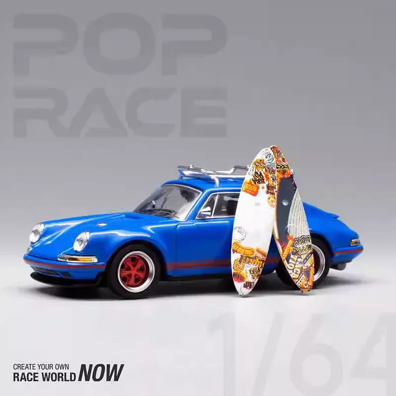 POP RACE 1:64 Porsche SINGER 964 Targa RWB 997 992  True Scale Miniatures Alloy Diecast Model Car Collection