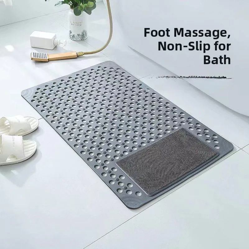 

Противоскользящий коврик для ванной, душа, предотвращающий падения пожилых людей, инструмент для педикюра, специальный полый коврик для массажа стоп в ванной комнате