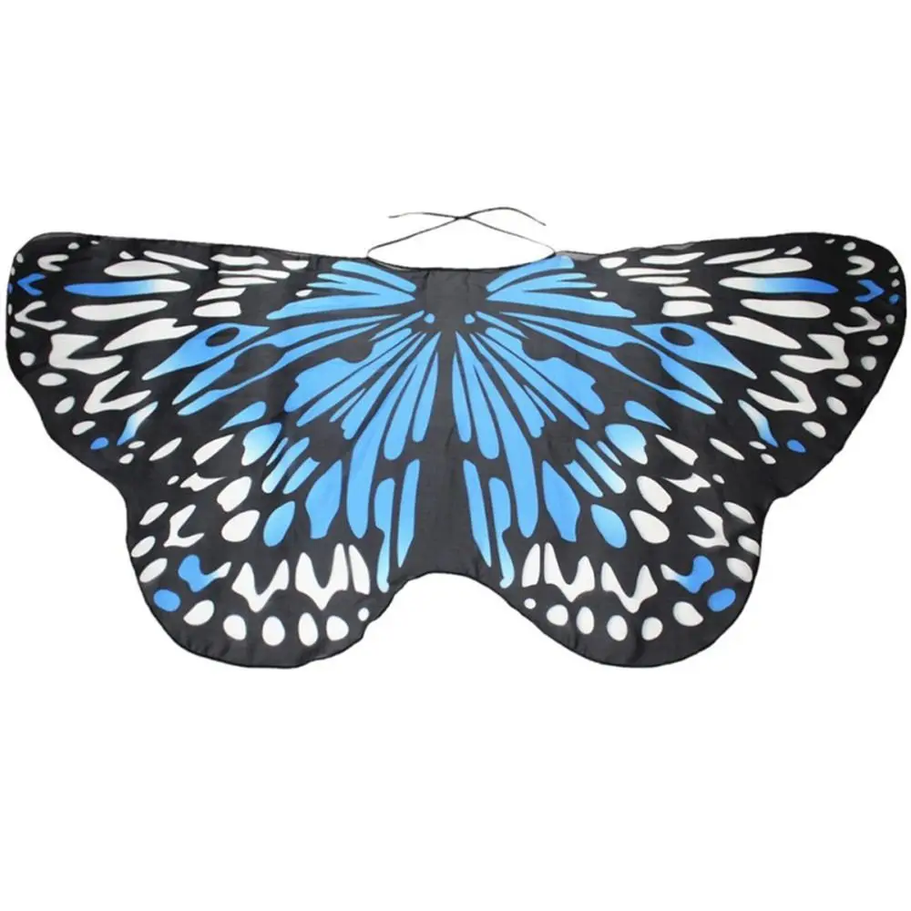 Festival Rave Dress Partyprop Fairy Cosplay  Cloak Butterfly Scarf Costumes Accessory Butterfly Wings Shawl