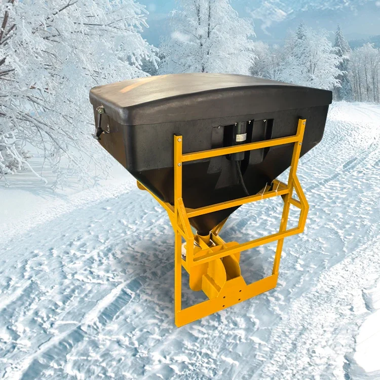 Commercial Snow Removal Equipment Snow Melt Salt Spreader Machine For Sale