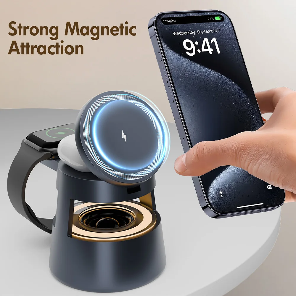 Magnetic 15 W Wirel… - image