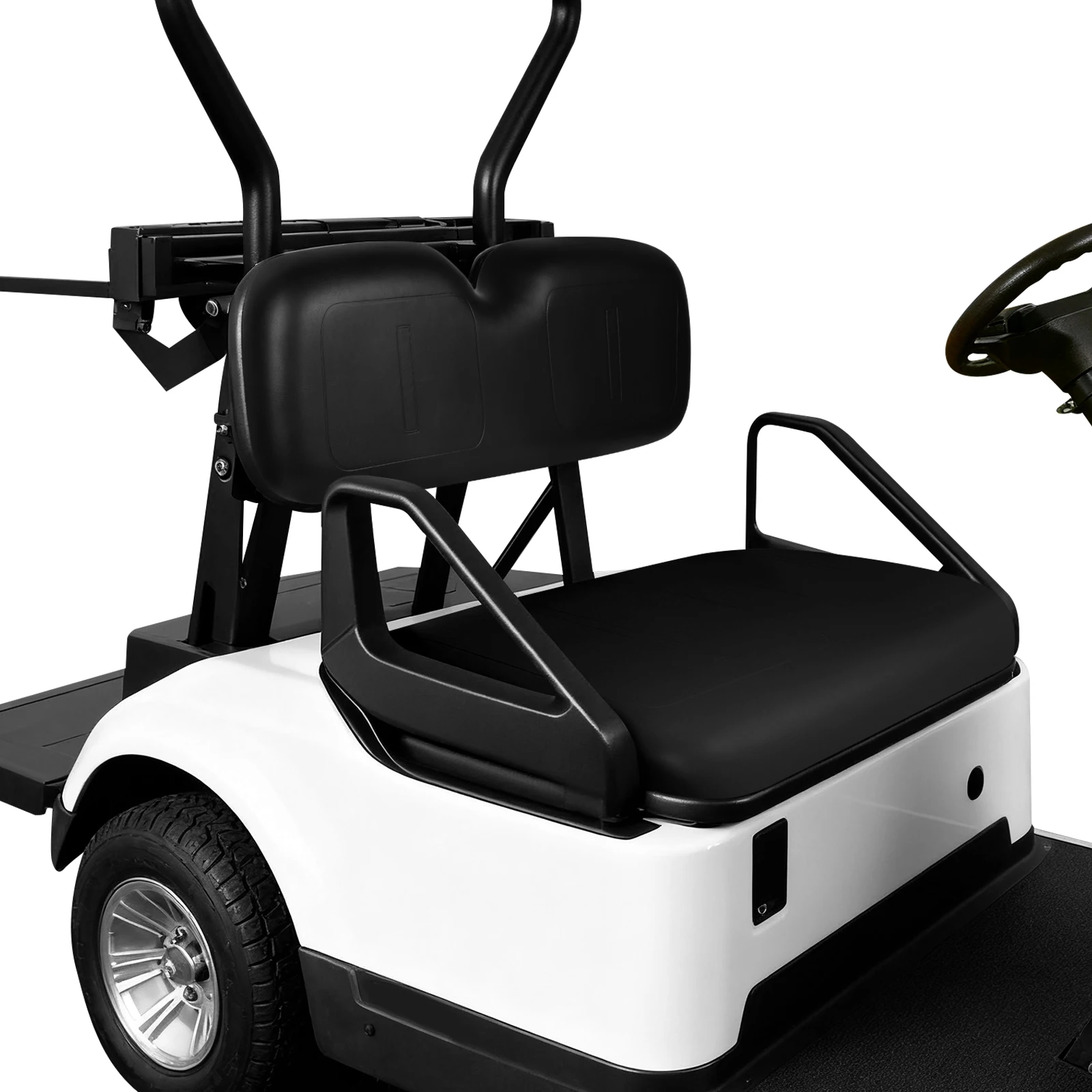 EZGO TXT 메달리스트 1994-2013 모델용 골프 카트 앞좌석 교체 쿠션, 앞좌석 등받이 및 좌석 바닥 쿠션 조립 키트