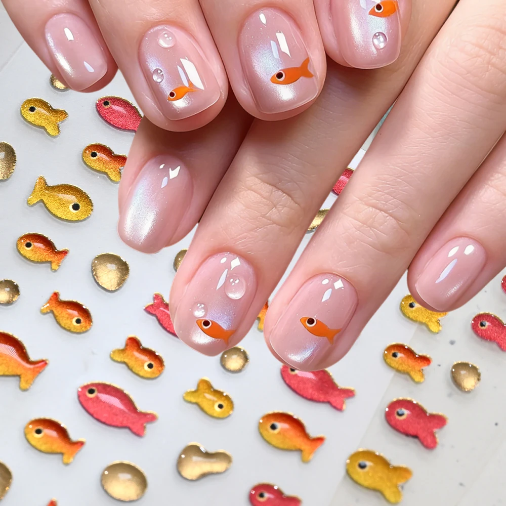 1Pc 5D Jelly Gold F…