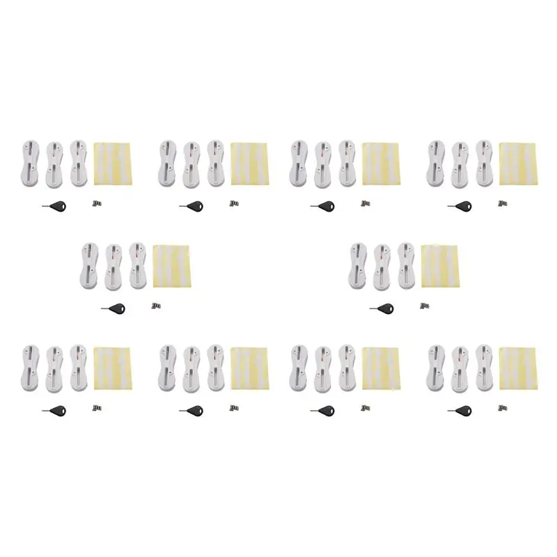 Fusion Plug White II FIN BOX 2 FIN PLUG 30Pcs A Set