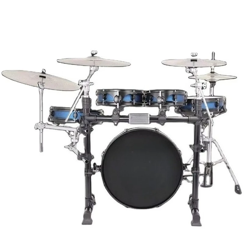 Portable Drum Set 5 Drum 4 Cymbals Professional Drum Kits for Adult Children