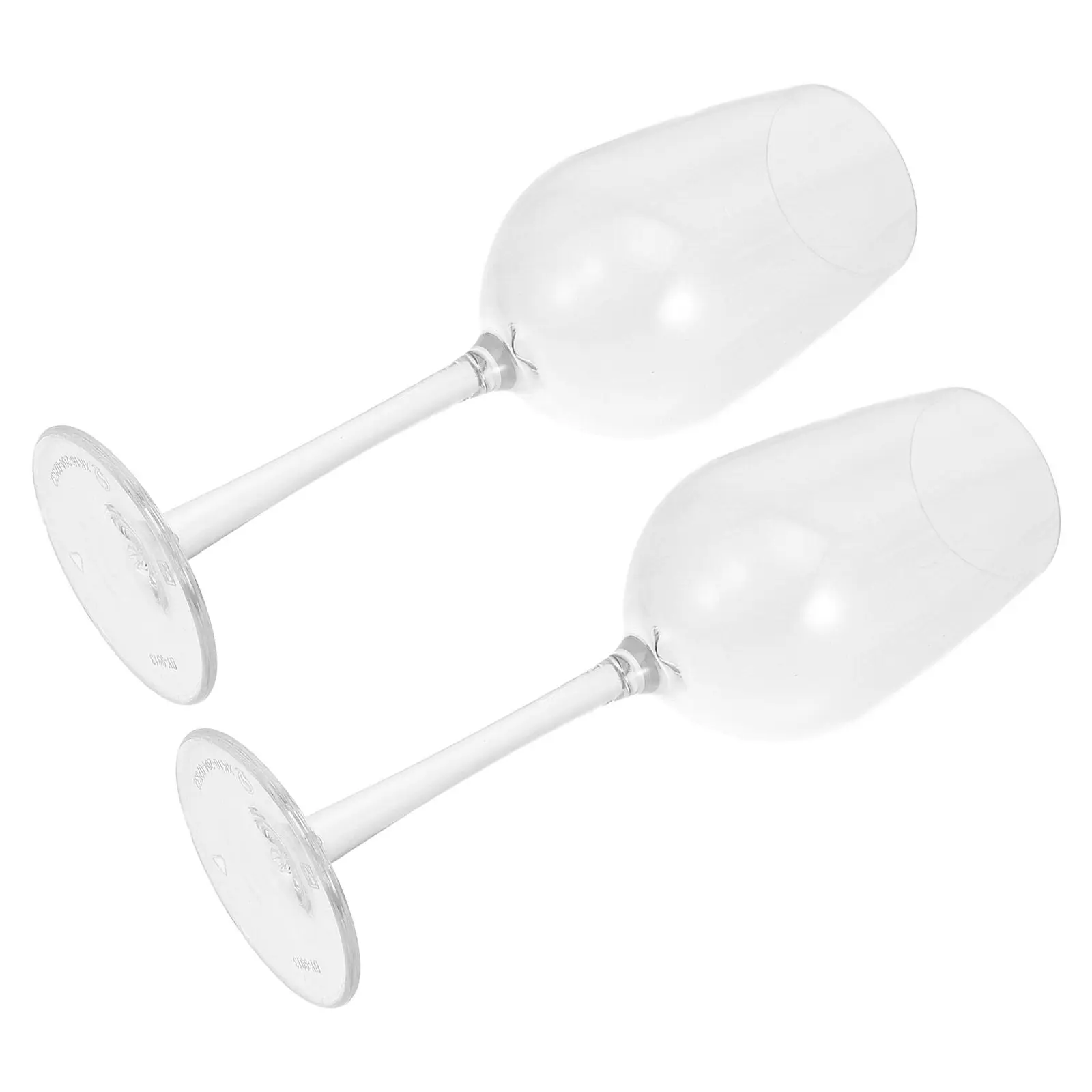 2Pcs Floating Wine Glasses Poolside Floating Cup Set for Beach Party Bachelorette Celebration Outdoor Gathering Cocktail Drink
