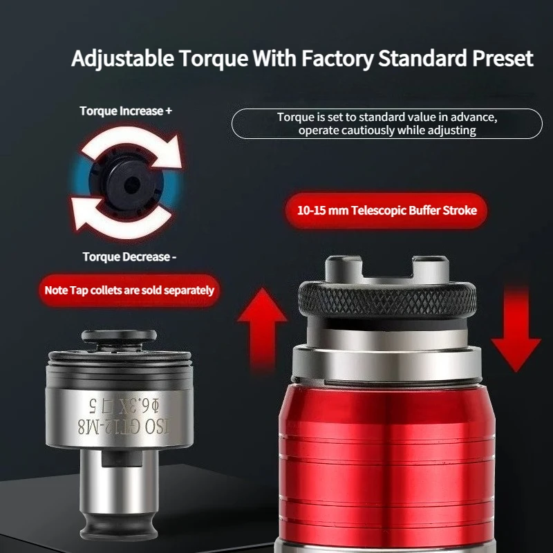 Quick Change tapping Chuck MT2 GT12 BT30 BT40 NT30 NT40 D20 25 Overload protection tool holder CNC machine lathe parts