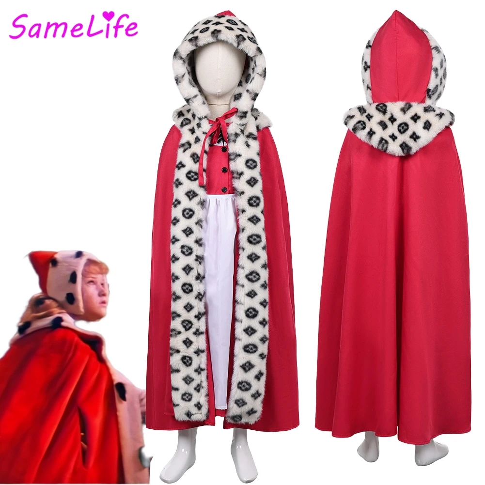 

Снежная королева Gerda Cosplay Fantasy Girls Clothing 1966 Movie Snow Queen Costume Disguise Halloween Teen 6 to 14 Years Outfit