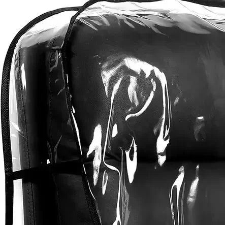 Salon Chair Cover Protectors Clear Square Waterproof Hairdressing Chair Back Covers Fit Standard Salon Chairs And Office Chairs