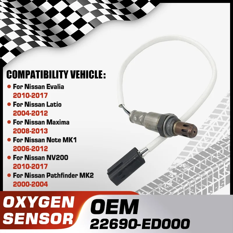 Автомобильный датчик кислорода вверх для Nissan Evalia Nissan Latio Nissan Maxima Nissan Note NV200 Nissan Pathfinder 22690-ED000