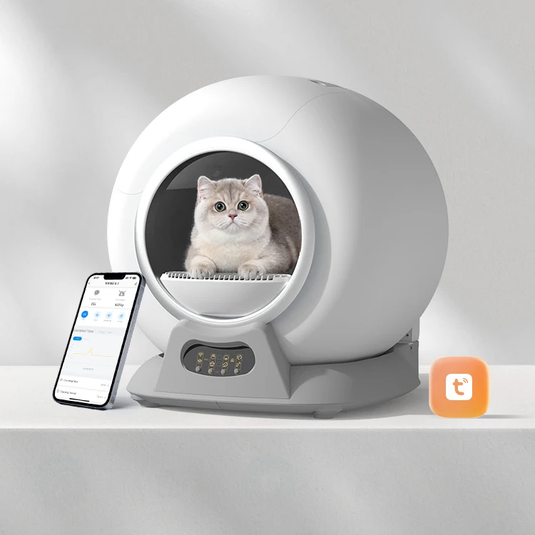 

App Control Self Cleaning Smart Cat Toilet Box Automatic Box for Cats