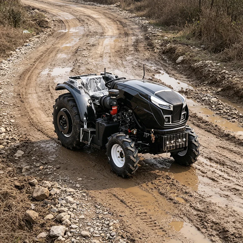 

Customized 4WD Tractor, Plowing & Rotary Tiller, Four‑Wheel 60HP Cultivator, Upgraded Multifunctional Cultivator
