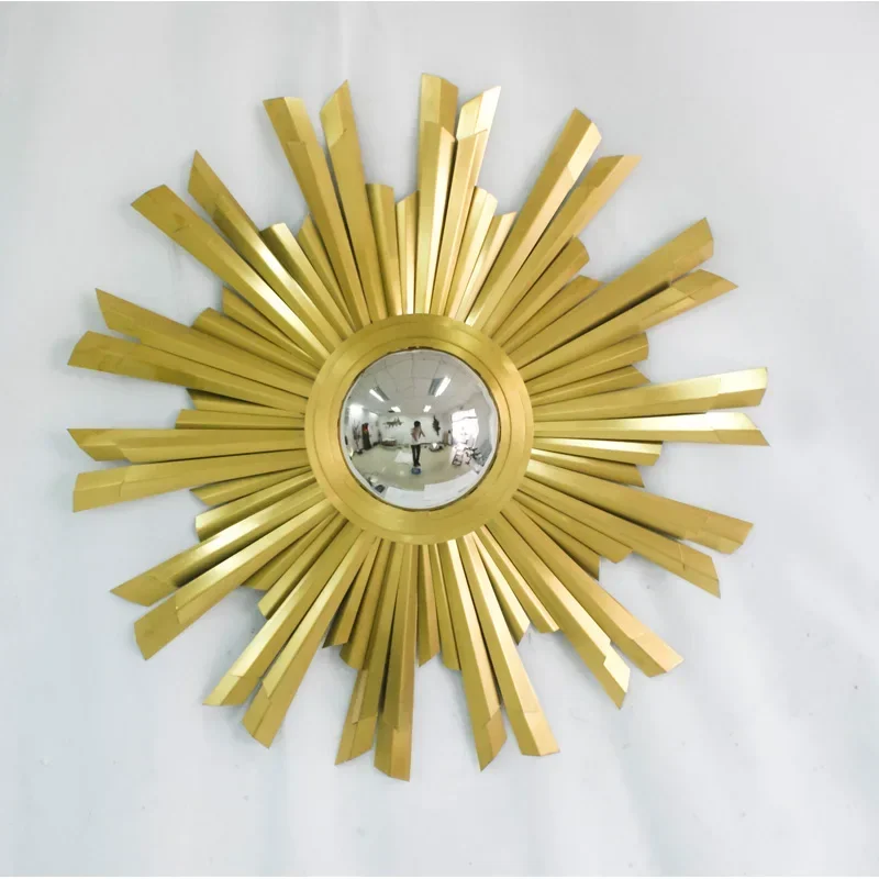 Thuis Wandspiegel Decoratie Woonkamer Modern Design Modellering Metalen Frame Kunst