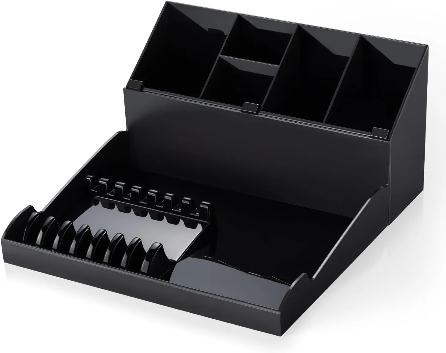 

NEW Barber Clipper Tray High-capacity Clippers Organizer Razor Case Storage Box Hair Trimmer Holder Detachable Barbershop Tools