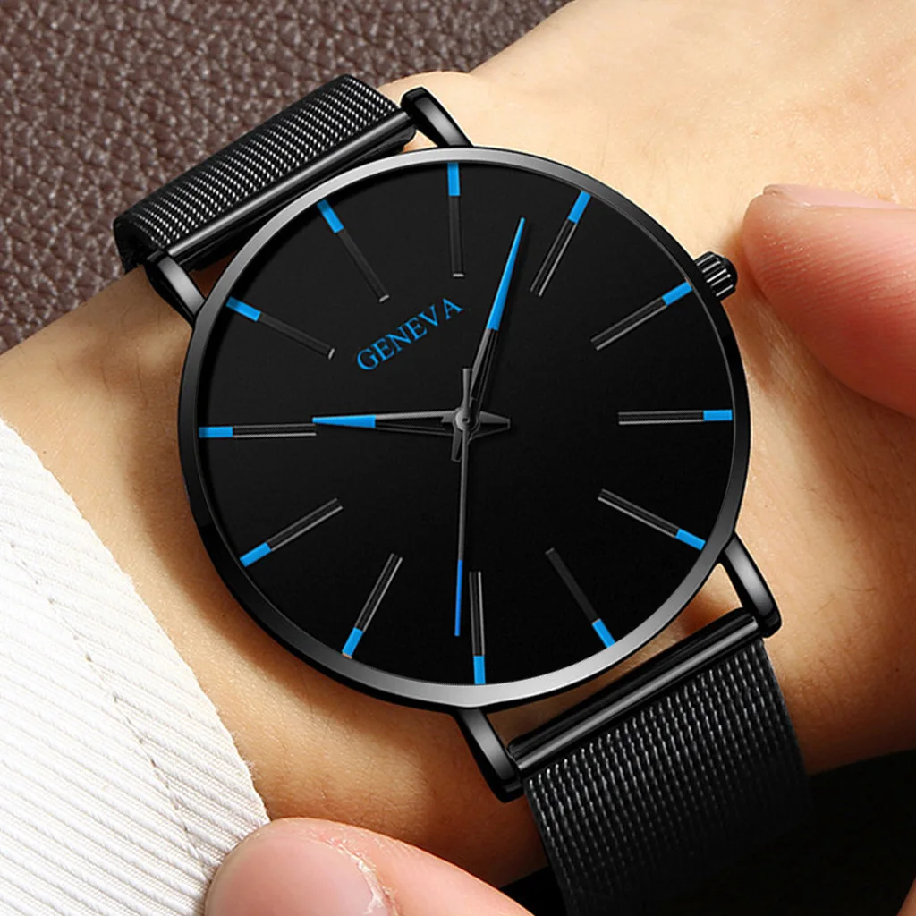 

Men'S Business Quartz Watch Casual Fashion Wrist Watch Luminous Hands Luxury Big Dial Clock Male Waterproof Wristwatch 1pcs