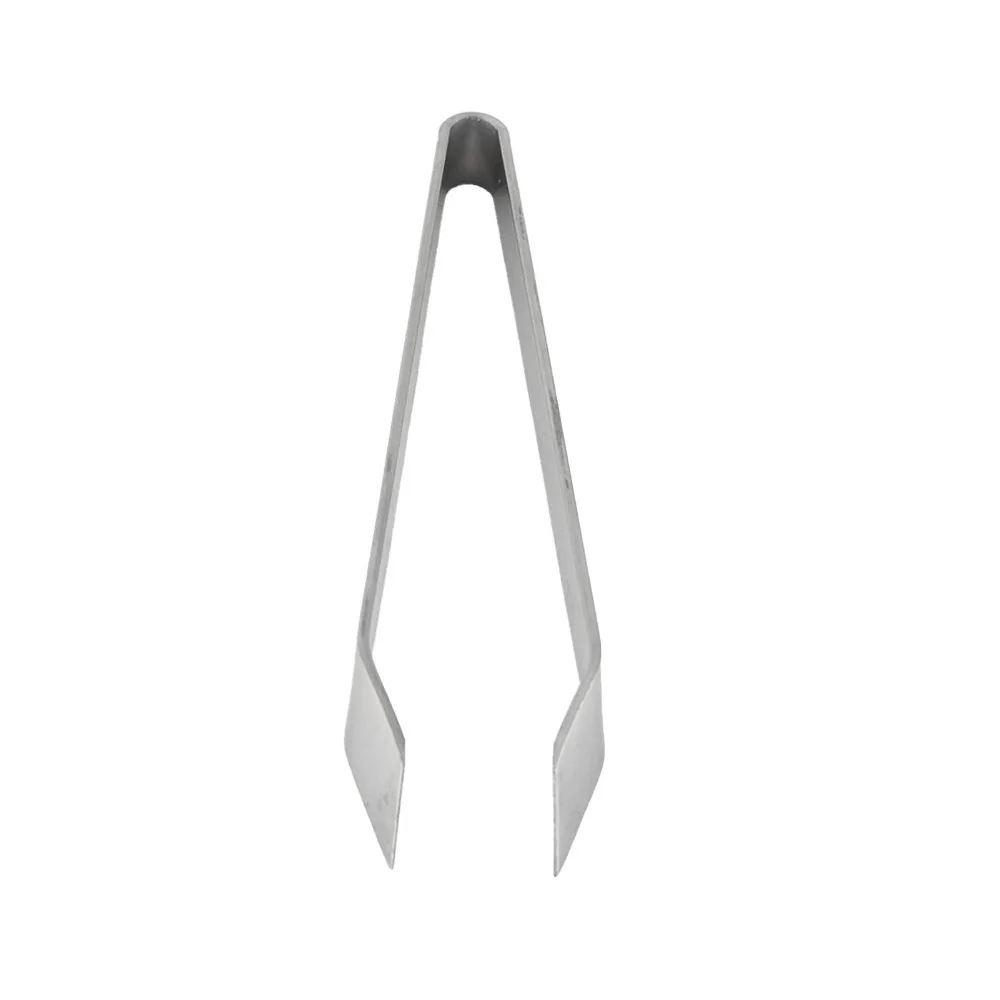 Precision Silver Fish Bone Tweezer Stainless Steel Length 11cm Fish Bone Puller Kitchen Tongs Kitchen Use