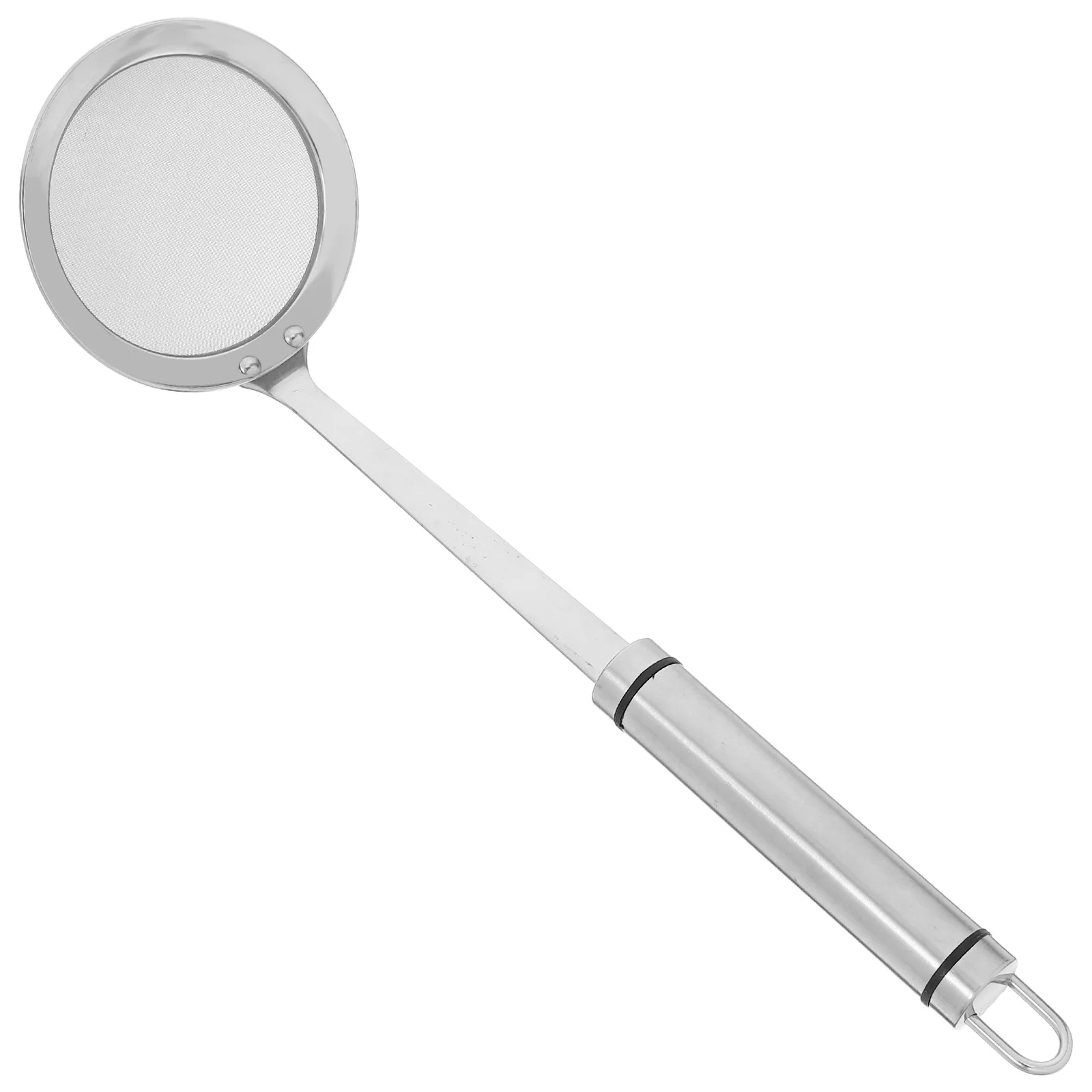 

304 Stainless Steel Fine Mesh Strainer Skimmer Ladle 8cm Diameter Easy Clean Cooking Utensil Strainer Skimmer Ladle