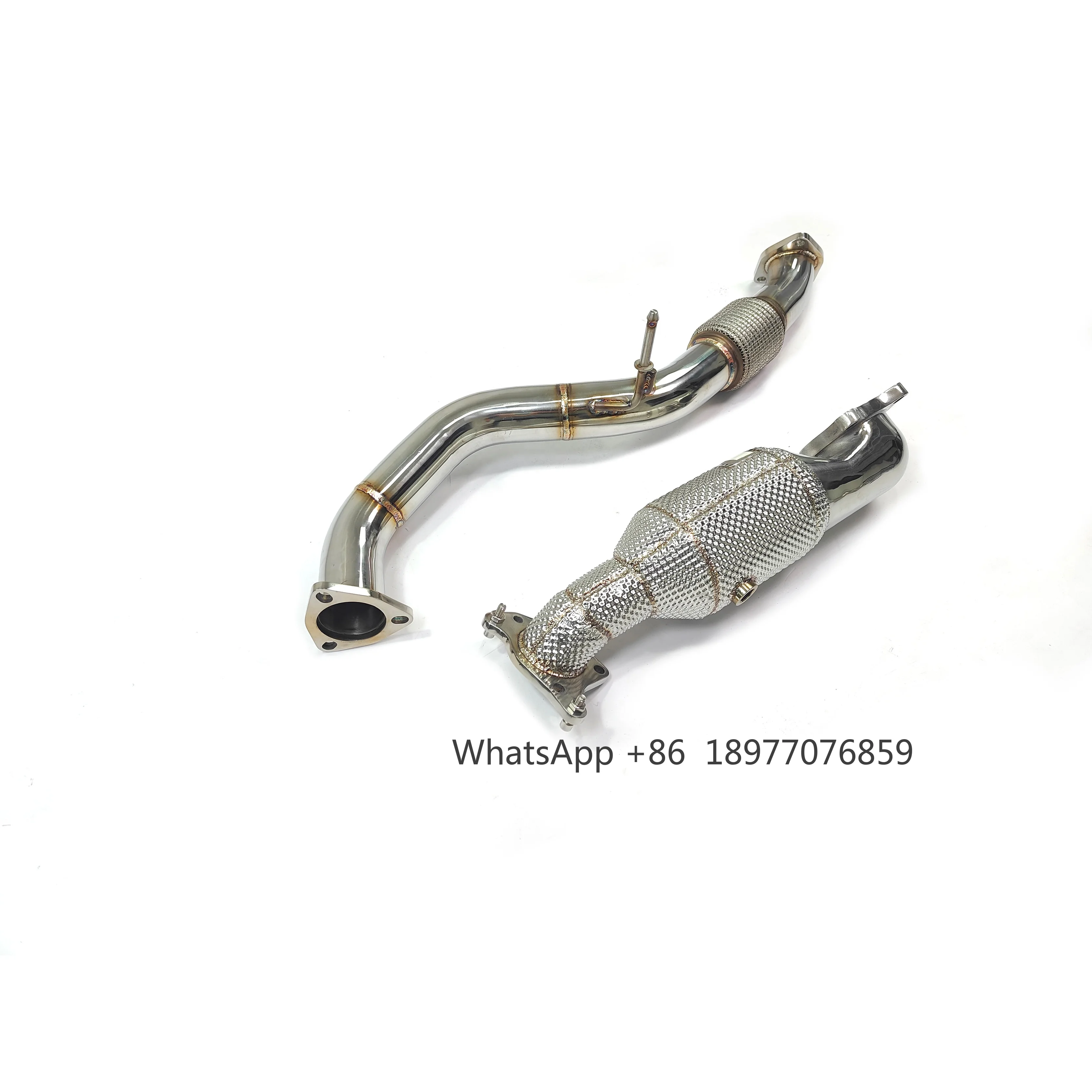 

SS304 High Flow Downpipe For Honda Civic X FK7 2.0T Auto Performance Exhaust Parts Exhaust Headers