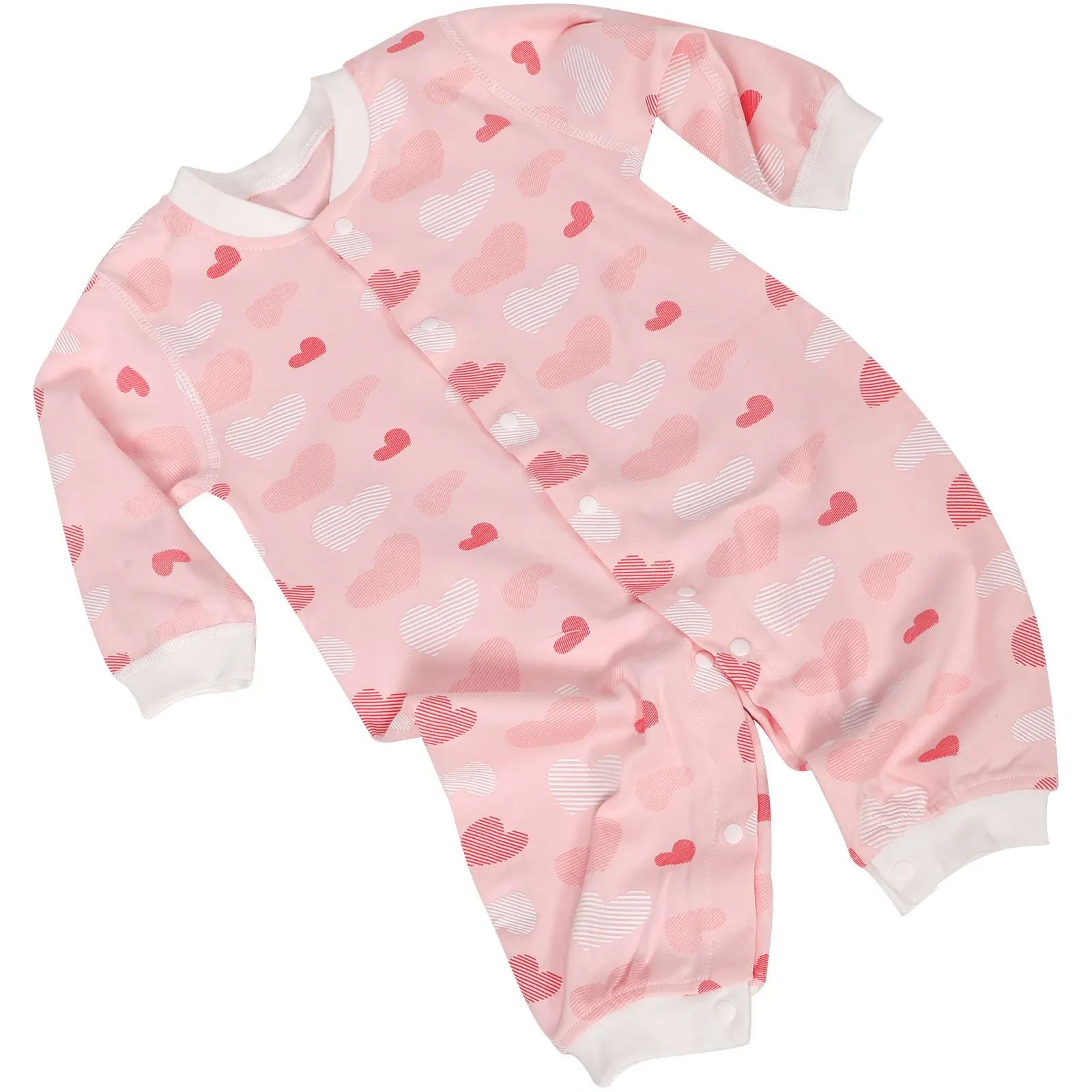Soft Cotton Baby Girl Long Sleeve Romper Bodysuit Toddler Infants Spring Autumn Outfit Breathable Comfortable Fashionable Sleep