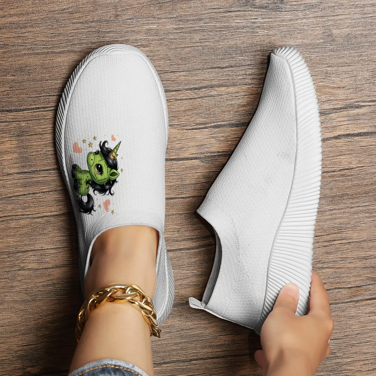 

Women Casual Sports Shoes Breathable Lightweight Sneakers Anti-slip Flats Outdoor Running Walking Shoes Female Vulcanized Shoes