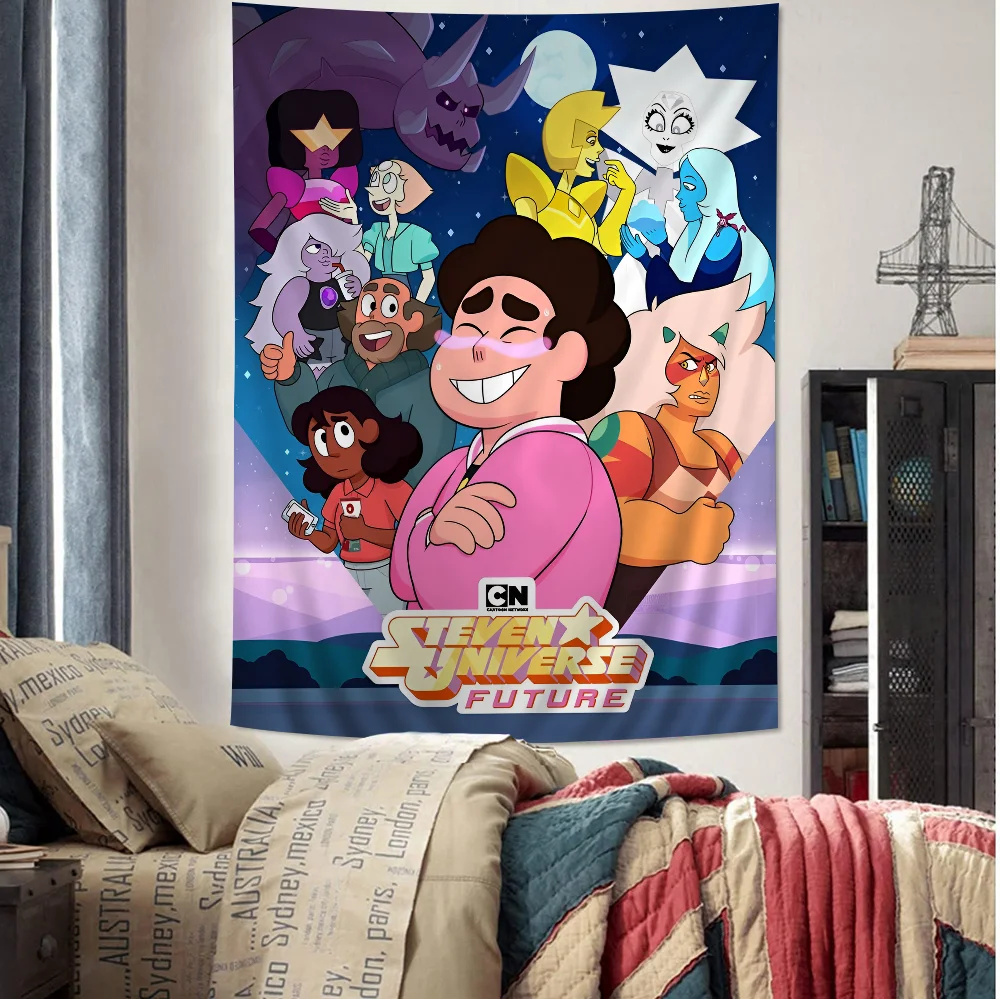 

Steven Universe Tapestry Art Printing Art Science Fiction Room Home Decor Home Decor